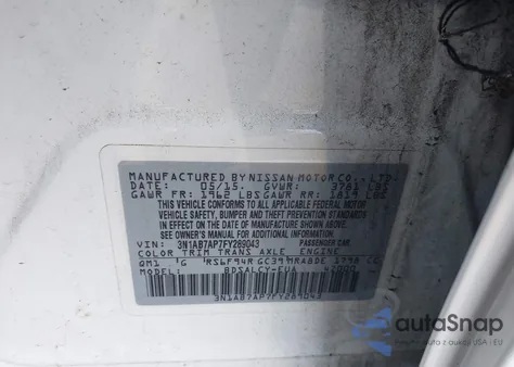 2015 Nissan Sentra S from USA, damaged, VIN 3N1AB7AP7FY289043